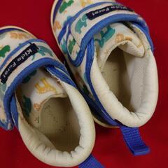 ベビーシューズ Kids Foret K★F 動物柄 サイズ12.5 ※他の物を購入で無料にしますの画像