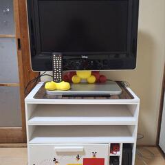 ミッキーマウス液晶テレビ&テレビボード