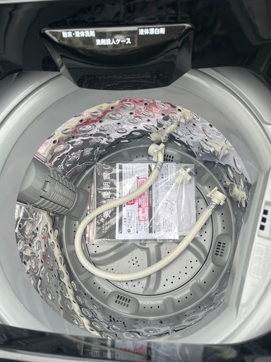 北九州市内配送無料　保証付き ニトリ NTR60 BKN 2022年製 6.0kg 洗濯機