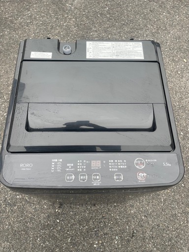 北九州市内配送無料　保証付き 2024年製　YWMT55LK 全自動縦型洗濯機 容量 5.5kg