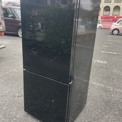 北九州市内配送無料　保証付き  2ドア冷蔵庫 アズマ MR-GL170 2020年製 ブラックの画像