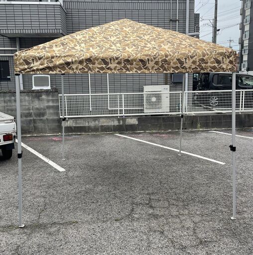 美品☆キャプテンスタッグ キャンプアウト クイックシェード250UV-S（キャスターバッグ付き）