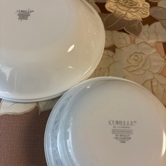 コレール大プレート深皿3客&中プレート深皿2客の画像