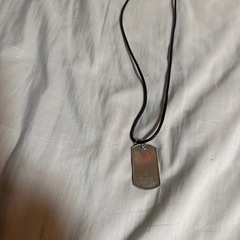 🔴GUCCIシルバードックタグペンダントの画像
