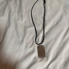🔴GUCCIシルバードックタグペンダントの画像