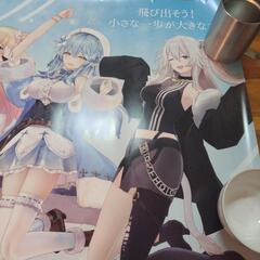 【レア】ホロライブ ねぽらぼポスターの画像