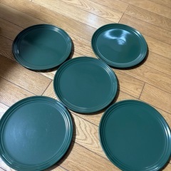 ナチュラルキッン　Lien プレート　グリーン
