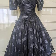 パーティドレス 黒 7号の画像