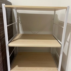決定しました　キッチンラック　ナチュラルの画像