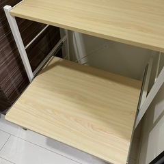 決定しました　キッチンラック　ナチュラルの画像