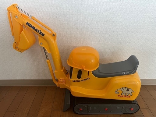 破格マイクロショベル コマツ PC-01ケンケンキッキショベルカー