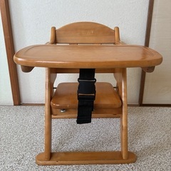 値下げしました！【直接受け渡し限定】KATOJI  木製子供チェアーの画像