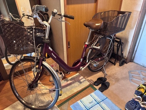 【お話し中】Panasonic 自転車　屋内保管