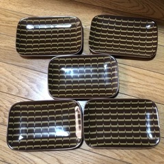 ナチュラルキッチン　ケーキ皿　スクエア皿