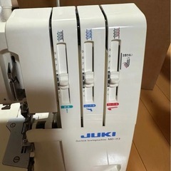 今週中の引き取りで1万円/引取りJUKI ロックミシン MO-113の画像