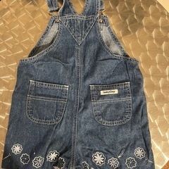 babyGap デニムオーバーオール 90 キッズの画像