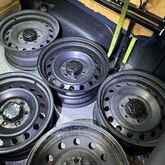 １７インチ４本トヨタ純正７.５Ｊハイエースのカスタムに