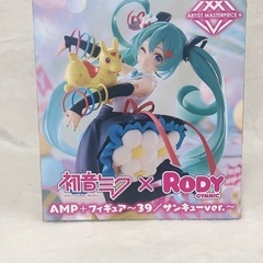 【新品】初音ミク×Rody　AMP＋ フィギュア～39／サンキューver.～の画像