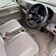 🉐【支払い総額43万円】車検令和8年12月26日H25年式 エブリイワゴン 4WD ナビ　フルセグ　ETC パワスラ　ターボ　タイミングチェーンPW 修復歴なし　調子良好 乗って帰れる！の画像