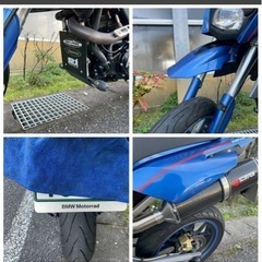 BMW G650x MOTO 10252km 車検R8/5/29まで！誰とも被らないカスタム多数の実働車両！ 純正部品もお付けしますの画像