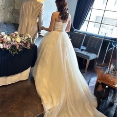 【美品】alohina linoウェディングドレスの画像