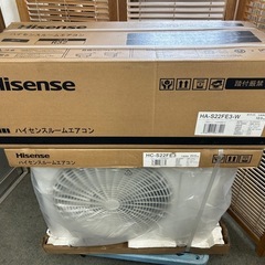 新品保管品！　ハイセンスルームエアコン　HA-S22FE3-W ...