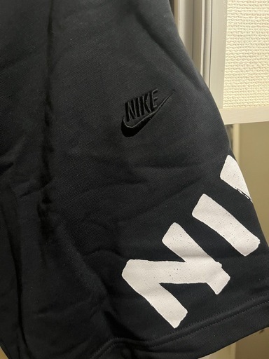 千円値引き価格⇒NIKEスエット生地プルオーバーパーカー&ハーフパンツセットアップ⇒sizeXL汚れ毛玉無し⇒美品！