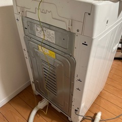 【決まりました】TOSHIBA洗濯機※故障のため無料の画像