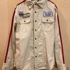 ディッキーズワークシャツジャケットワッペンフードパーカーフーディ...