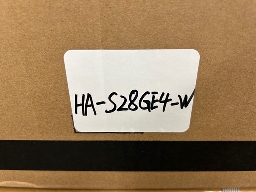 保管品！ハイセンスルームエアコン　2024年モデル　HA-S28GE-W おもに10畳用