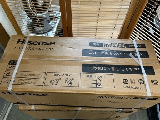 新品未使用品！ ハイセンスルームエアコン HA-S28GE4-W 2024年モデル