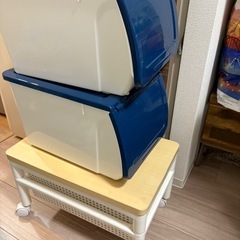 収納ボックス✖️2 、ワゴン