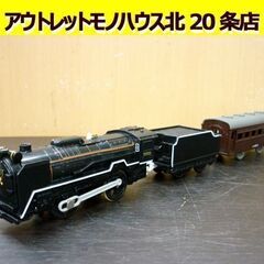 ☆タカラトミー プラレール D51200蒸気機関車 ライト付き ...