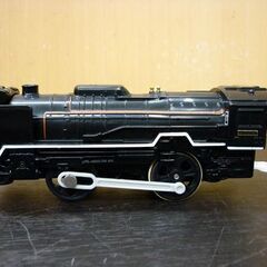 ☆タカラトミー プラレール D51200蒸気機関車 ライト付き 石炭車 客車 3両編成 動作確認済み TAKARATOMY 札幌 北20条店の画像