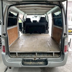 総額39.0万円★ディーゼル★ナビ★キーレス★PW★ETC★平成21年式 日産キャラバン DX平床(VWE25)3000ccディーゼル3/6人乗22.6万キロ シルバーの画像