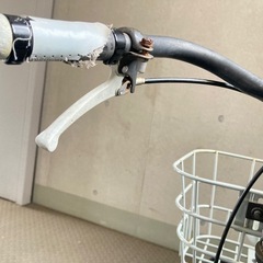 ブリヂストン　ビッケm　子ども用自転車　ブルーグレイの画像
