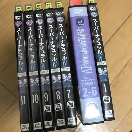 DVD レンタル版 中古 海外ドラマ スーパーナチュラル シーズン1