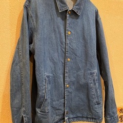 GU デニムジーンズコーチジャケットMデニムジャケット美品　カバーオール完売品gジャンの画像