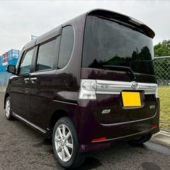 月々9千円〜分割可❗️車検2年付き！【名義変更代込み】広い車内！大人気‼️ダイハツ タントカスタム☆HDDナビ付き☆走行中DVD見れます☆純正アルミ☆事故修復歴無し極上車☆電動スライドドア☆ドライブレコーダー☆そのまま乗って帰れます！の画像