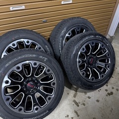 ハイエースに使用してたホイールセットの画像