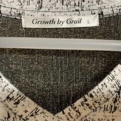 Growth by Grail 大人の余裕漂うVネックTシャツ Lサイズの画像