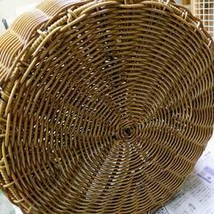 猫ちぐら 猫ドーム フェイクラタン ワイヤー製の画像