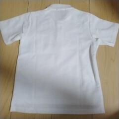 美品　白色ポロシャツ110の画像