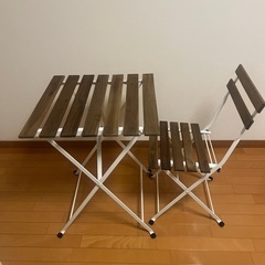 IKEA  テーブルとイスセット