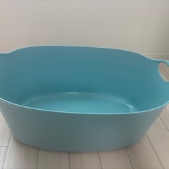 【美品】IKEA イケア　洗濯カゴ　ランドリーバスケット