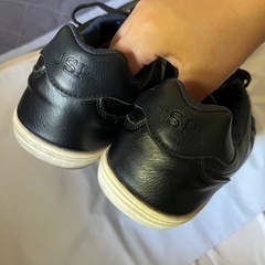 U.S.POLO ASSN シューズ　スニーカー　黒ブラック　26.0の画像