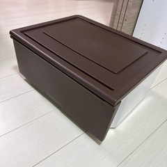 収納ケース　ブラウン