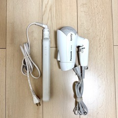ヘアアイロンとドライヤーセット