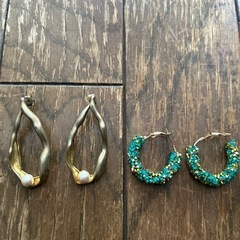 大きめピアス