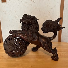 玉乗り獅子 レア品 